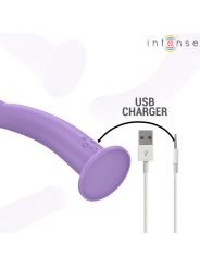 INTENSE - EDDIE VIBRATOR 17,5 CM 10 VIBRATIONEN LILA FERNBEDIENUNG