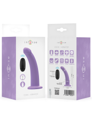 INTENSE - VIBRADOR EDDIE 17,5 CM 10 VIBRAÇÕES ROXO CONTROLE REMOTO