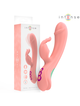 INTENSE - VIBRADOR RACHEL RABBIT 5 VIBRAÇÕES ROSA