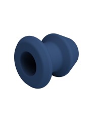 MR PLAY - JACK BLUE SILICONE HOLLOW ANAL PLUG SIZE S