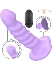 INTENSE - BRENDA VIBRATEUR TAILLE M DESIGN SPIRALE 10 VIBRATIONS VIOLE