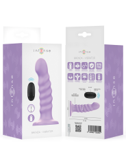 INTENSE - BRENDA VIBRATOR SIZE M SPIRAL DESIGN 10 VIBRATIONS PURPLE RE