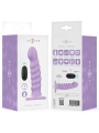 INTENSE - BRENDA VIBRATOR GRÖSSE M SPIRALENDESIGN 10 VIBRATIONEN LILA 