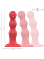 INTENSE - CODY VIBRATOR MET ZUIGNAP RODE AFSTANDSBEDIENING