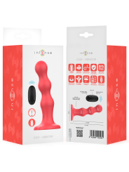 INTENSE - CODY VIBRATOR MET ZUIGNAP RODE AFSTANDSBEDIENING