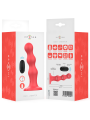 INTENSE - CODY VIBRATOR WITH SUCTION CUP RED REMOTE CONTROL
