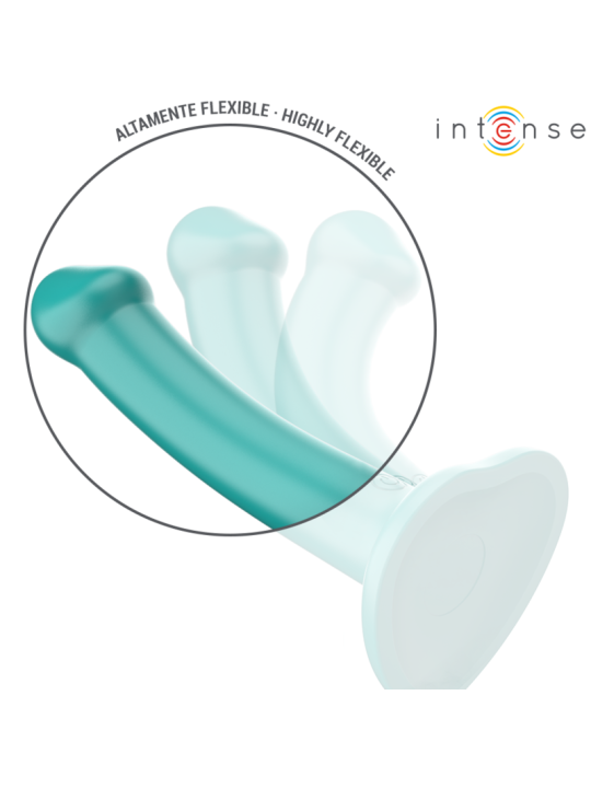 INTENSE - KATIE VIBRATOR MIT SAUGNÄPFEN 10 VIBRATIONEN BLAU FERNBEDIEN