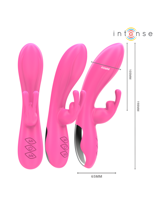 INTENSE - RANDALL RABBIT VIBRADOR 10 VIBRAÇÕES ROSA