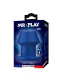 MR PLAY - JACK BLUE SILIKON-HOLZ-ANALPLUG GRÖSSE M