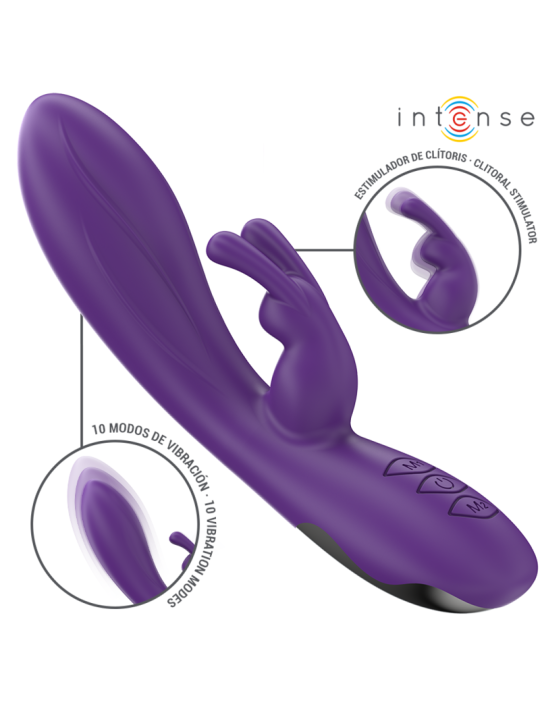 INTENSE - RANDALL RABBIT VIBRATOR 10 VIBRATIONEN LILA
