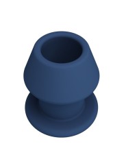 MR PLAY - JACK BLUE SILIKON-HOLZ-ANALPLUG GRÖSSE M