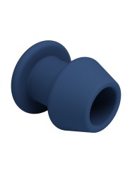 MR PLAY - JACK BLUE SILIKON-HOLZ-ANALPLUG GRÖSSE M