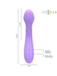 INTENSE - BECKY VIBRATOR 19 CM HEIZBAR 7 VIBRATIONEN LILA