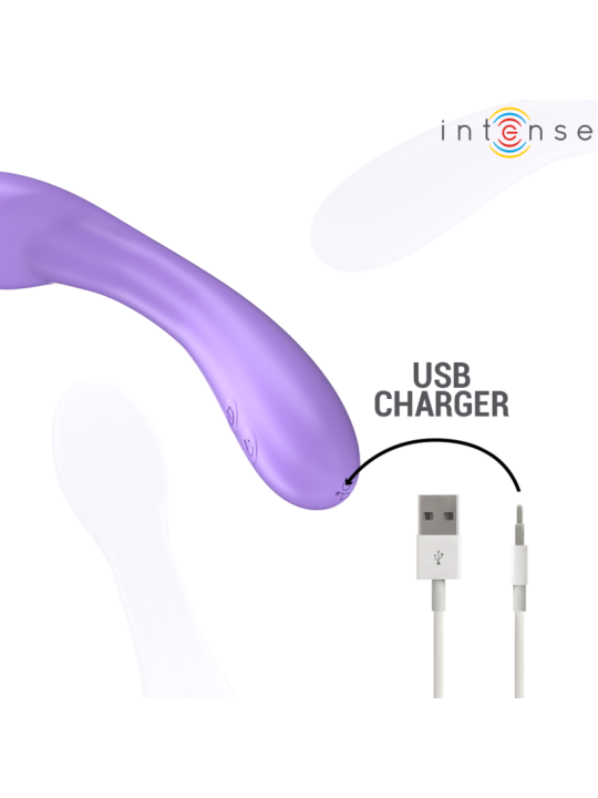 INTENSE - BECKY VIBRATOR 19 CM HEIZBAR 7 VIBRATIONEN LILA