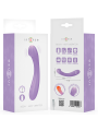 INTENSE - BECKY VIBRATEUR 19 CM CHAUFFANT 7 VIBRATIONS VIOLET