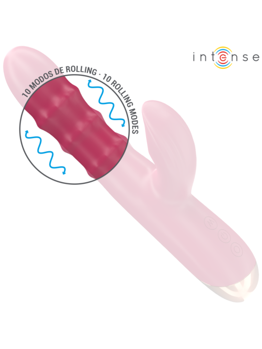 INTENSE - CHLOE VIBRATEUR MULTIFONCTION 3 EN 1 ROUGE