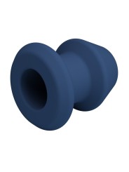 MR PLAY - JACK BLUE SILIKON-HOLZ-ANALPLUG GRÖSSE M