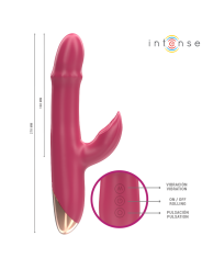 INTENSE - CHLOE MULTIFUNKTIONSVIBRATOR 3 IN 1 ROT