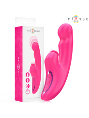 INTENSE - EMI VIBRATOR 13.5 CM MULTIFUNCTION 3 IN 1 10 VIBRATIONS PINK