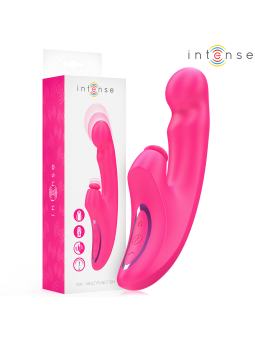 INTENSE - EMI VIBRATOR 13,5 CM MULTIFUNCTIONEEL 3 IN 1 10 VIBRATIES RO