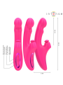 INTENSE - EMI VIBRATOR 13,5 CM MULTIFUNCTIONEEL 3 IN 1 10 VIBRATIES RO