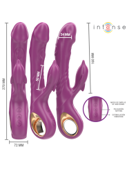 INTENSE - HALLE MULTIFUNCTION VIBRATOR WITH DOLPHIN STIMULATING TONGUE