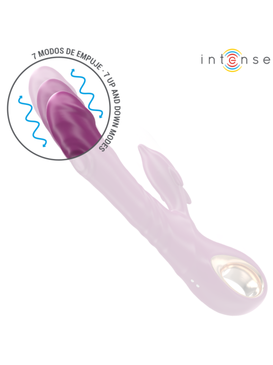 INTENSE - HALLE VIBRADOR MULTIFUNCIÓN CON LENGUA ESTIMULADORA EN FORMA