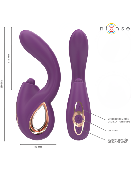 INTENSE - LALI MULTIFUNKTIONS-G-PUNKT-VIBRATOR TAPPING & STOSS & VIBRA