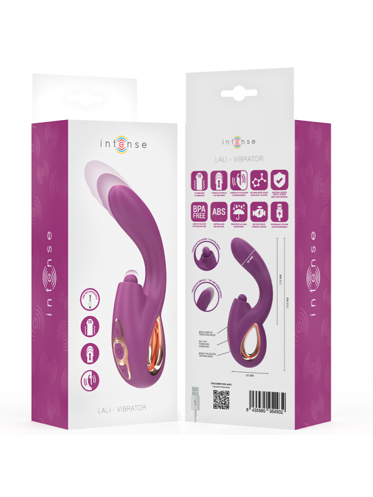 INTENSE - LALI VIBRATORE MULTIFUNZIONE PUNTO G TAPPING & THRUST & VIBR