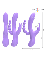 INTENSE - MIKO TRIPLE VIBRATOR RABBIT & STIMULATOR & ANAL 7 VIBRATIONS