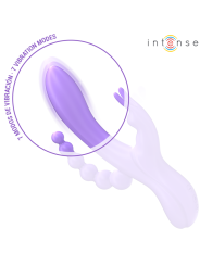 INTENSE - MIKO TRIPLE VIBRATOR KONIJN & STIMULATOR & ANAAL 7 VIBRATIES