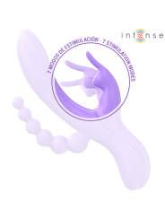 INTENSE - MIKO TRIPLE VIBRATOR RABBIT & STIMULATOR & ANAL 7 VIBRATIONS