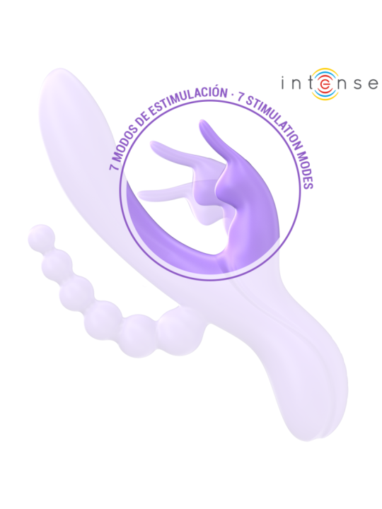 INTENSE - MIKO DREIFACHVIBRATOR RABBIT & STIMULATOR & ANAL 7 VIBRATION
