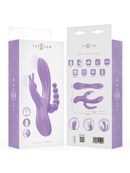 INTENSE - MIKO DREIFACHVIBRATOR RABBIT & STIMULATOR & ANAL 7 VIBRATION
