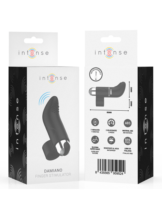 INTENSE - DAMIANO ESTIMULADOR DEDAL RECARGABLE