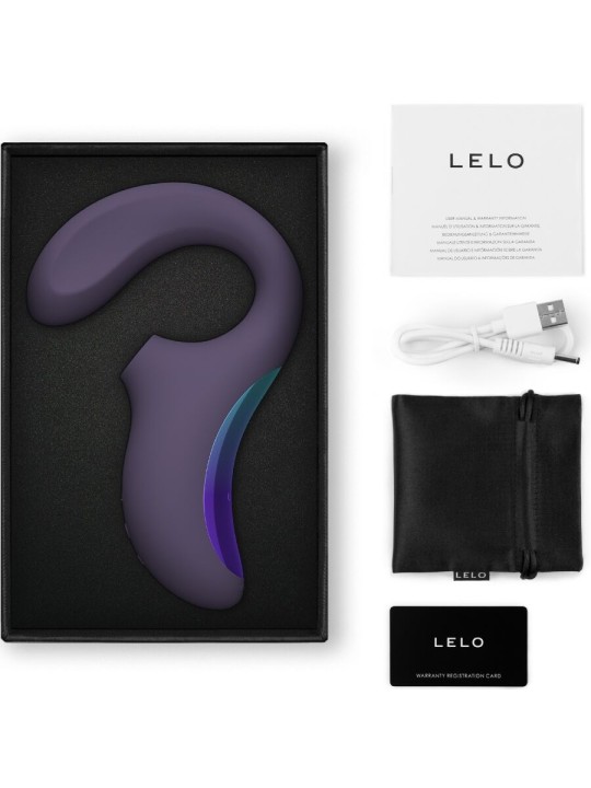 LELO - ENIGMA WAVE MASAJEADOR TRIPLE VIBRACIÓN MORADO