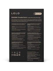 LELO - ENIGMA DOUBLE SONIC VIBRATOR POINT G BLACK