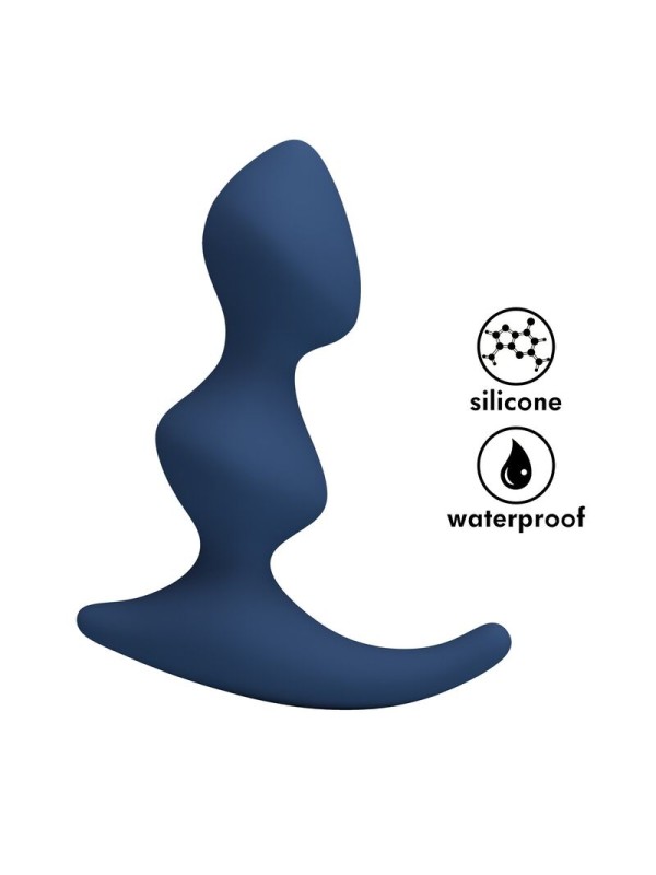 MR PLAY - PLUG ANAL AZUL ERGONÔMICO