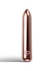 ROCKS-OFF - RECHARGEABLE VIBRATING BULLET GOLDEN ROSE