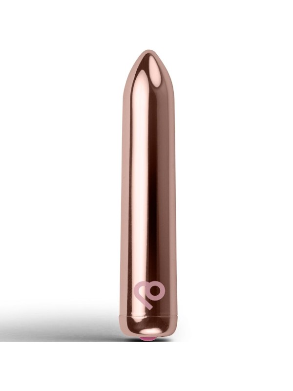 ROCKS-OFF - BALLE VIBRANTE RECHARGEABLE ROSE DORÉE