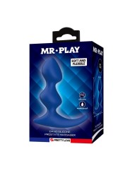 MR PLAY - ERGONOMISCHER BLAUER ANALPLUG