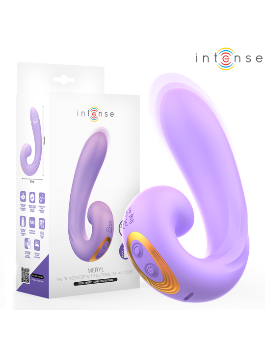 INTENSE - MERYL DOUBLE VIBRATION STIMULATEUR CLITORIEN