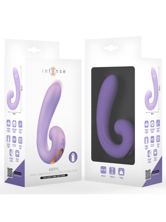 INTENSE - MERYL DUBBELE VIBRATIE CLITORISSTIMULATOR