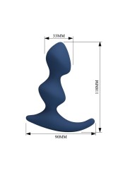 MR PLAY - PLUG ANAL AZUL ERGONÔMICO