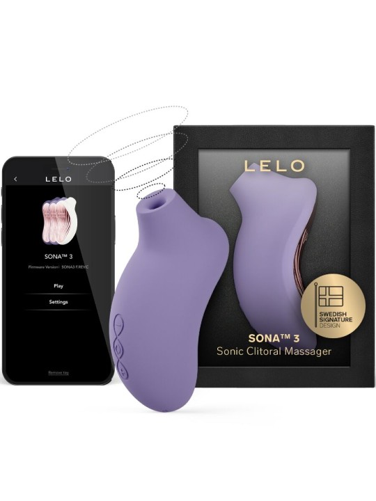 LELO - SONA 3 MASSAGGIATORE CLITORIDEO SONICO VIOLET DUSK