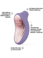 LELO - SONA 3 MASSAGGIATORE CLITORIDEO SONICO VIOLET DUSK