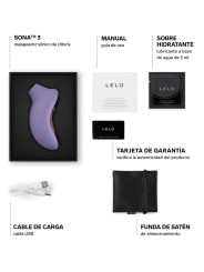LELO - SONA 3 MASSAGEADOR CLITÓRICO SÔNICO VIOLET CREPÚSCULO