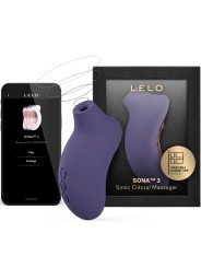 LELO - SONA 3 SONIC CLITORAL MASSAGER CYBER PURPLE