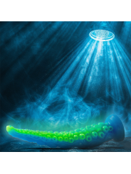 EPIC - SCYLLA FLUORESZIERENDER DÜNNER TENTAKEL-DILDO, GROSSE GRÖSSE