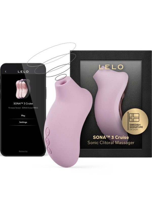 LELO - SONA 3 CRUISE SONIC CLITORAL MASSAGER ZACHT ROZE